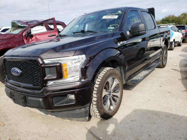 FORD F150 SUPER 2019 with VIN 1FTEW1C56KFC03444 - Photo from auction