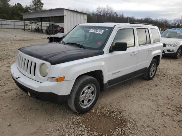 JEEP PATRIOT SP 2012 with VIN 1C4NJPBA5CD579341 - Photo from auction