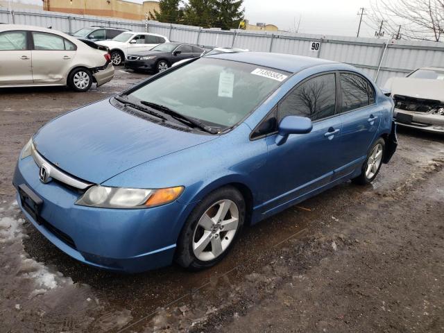 HONDA CIVIC LX 2008 with VIN 2HGFA16588H002491 - Photo from auction