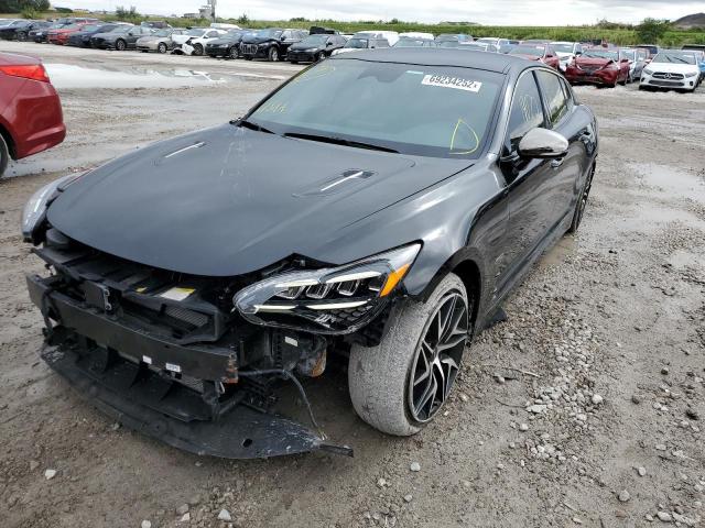 KIA STINGER GT 2022 with VIN KNAE35LD2N6113197 - Photo from auction