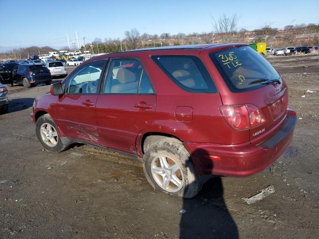 Photo 2 from auction – 1999 LEXUS RX300 with VIN JT6HF10U8X0021934