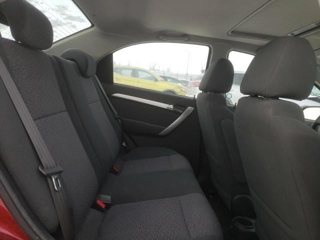 Photo 10 from auction – 2009 CHEVROLET AVEO LT with VIN 3G1TX55E39L127702