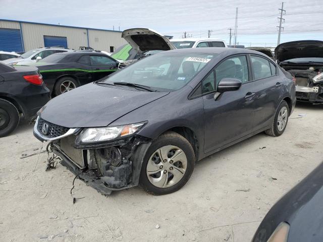 HONDA CIVIC LX 2015 with VIN 19XFB2F56FE227454 - Photo from auction
