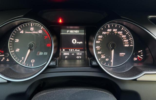 Photo 8 from auction – 2013 AUDI S5 PRESTIG with VIN WAUVGAFR1DA070567