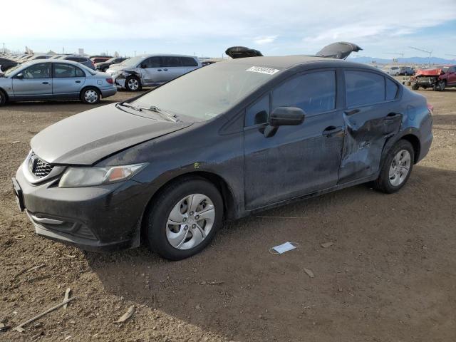 HONDA CIVIC LX 2014 with VIN 19XFB2F58EE074753 - Photo from auction