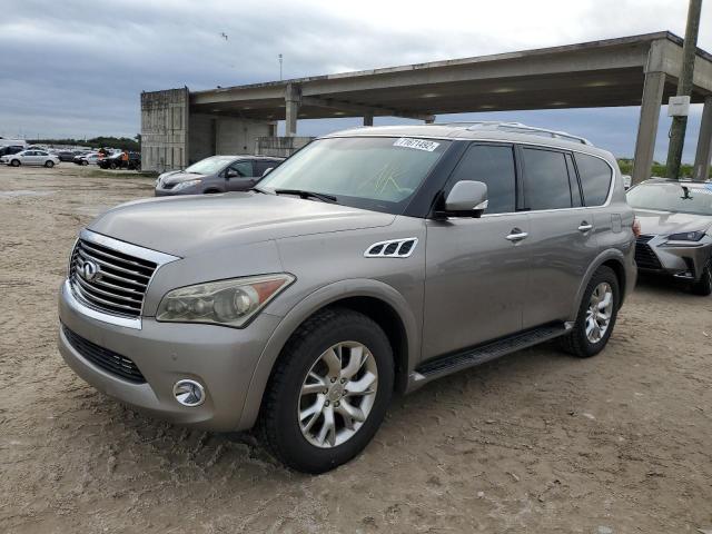 INFINITI QX56 2011 with VIN JN8AZ2NF4B9501897 - Photo from auction