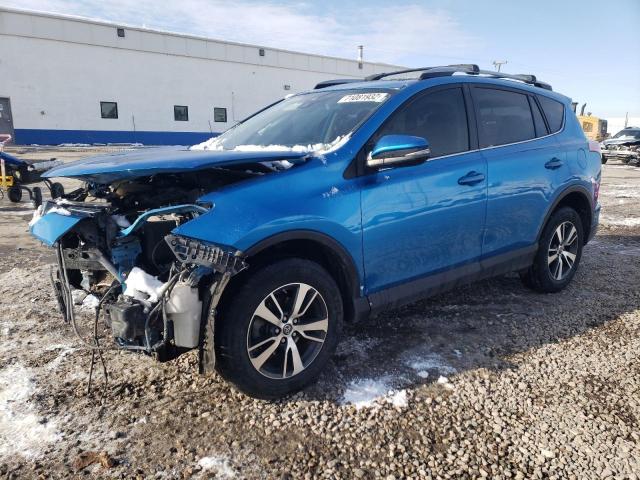 TOYOTA RAV4 XLE 2017 with VIN JTMRFREV9HD203312 - Photo from auction