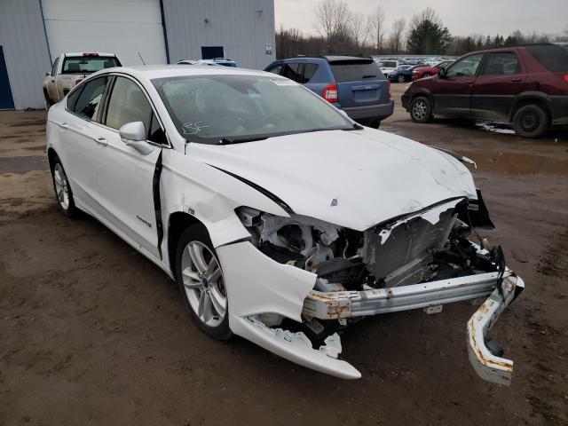 FORD FUSION SE 2018 with VIN 3FA6P0LU8JR118809 - Photo from auction
