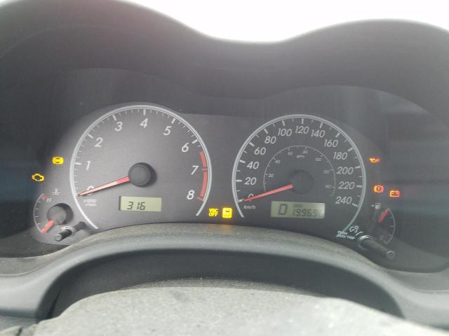 Photo 9 from auction – 2010 TOYOTA COROLLA BA with VIN 2T1BU4EE6AC199961