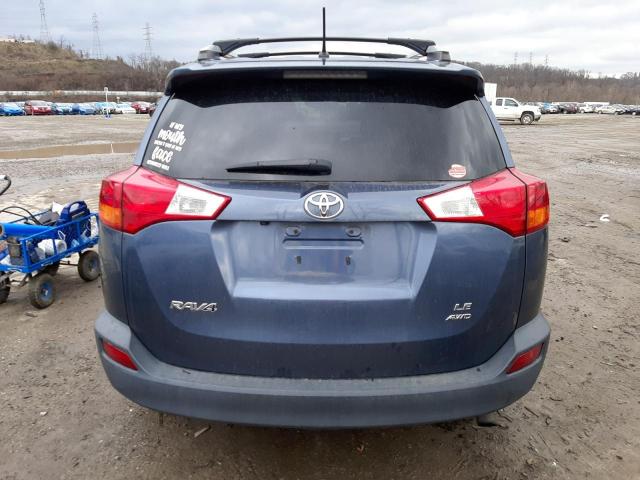 Photo 6 from auction – 2014 TOYOTA RAV4 LE with VIN 2T3BFREV8EW221963
