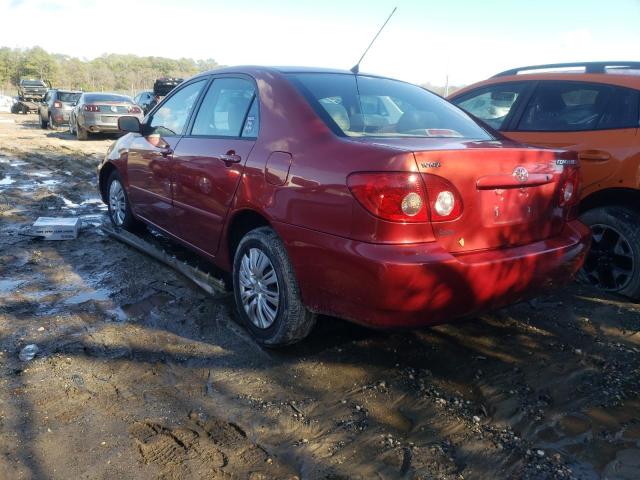 Photo 2 from auction – 2008 TOYOTA COROLLA CE with VIN 2T1BR32E48C919431