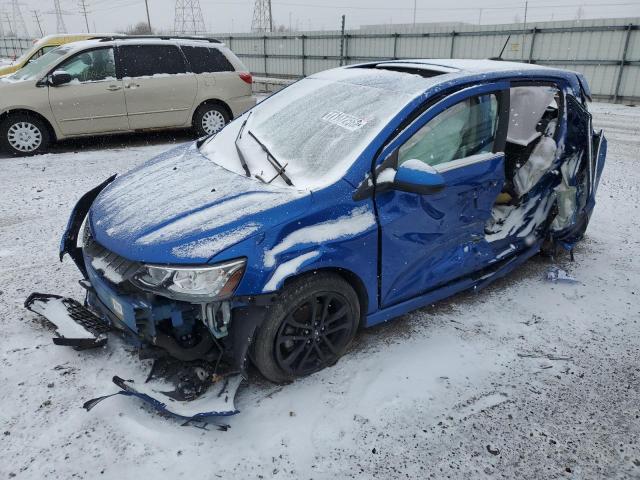 CHEVROLET SONIC PREM 2018 with VIN 1G1JF6SB1J4106769 - Photo from auction