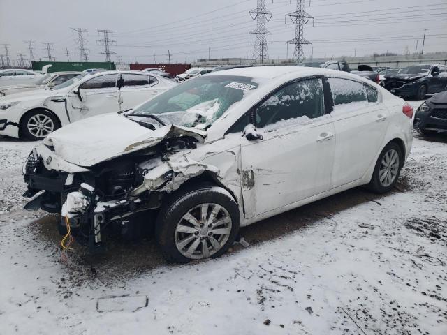 KIA FORTE EX 2015 with VIN KNAFX4A87F5318188 - Photo from auction