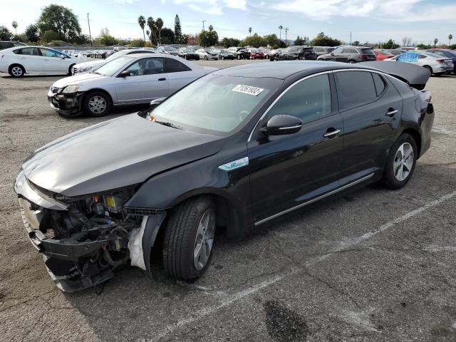 KIA OPTIMA HYB 2016 with VIN KNAGM4AD5G5096312 - Photo from auction