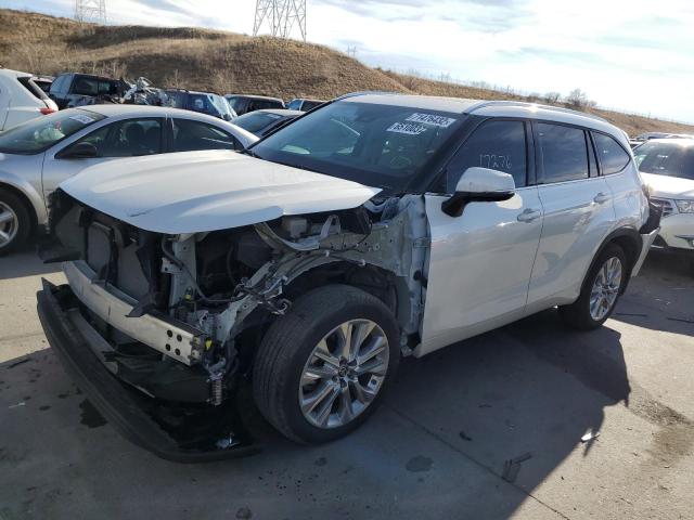 TOYOTA HIGHLANDER 2021 with VIN 5TDDZRBH6MS540566 - Photo from auction