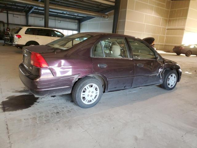 Photo 3 from auction – 2001 HONDA CIVIC LX with VIN JHMES16501S005048