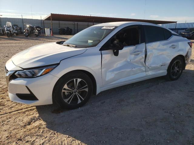 NISSAN SENTRA SV 2022 with VIN 3N1AB8CV4NY215949 - Photo from auction