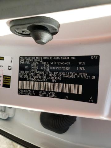 Photo 14 from auction – 2022 LEXUS RX 450H with VIN 2T2HGMDA2NC078930