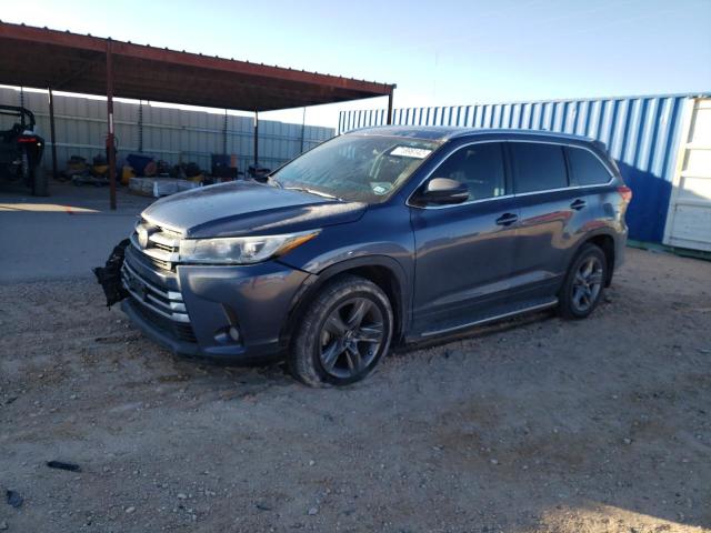 TOYOTA HIGHLANDER 2018 with VIN 5TDYZRFH3JS286564 - Photo from auction