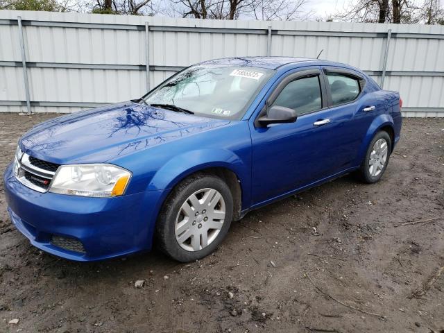 DODGE AVENGER SE 2013 with VIN 1C3CDZAB6DN725072 - Photo from auction
