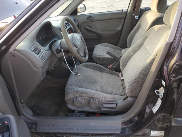 Photo 7 from auction – 2000 HONDA CIVIC LX with VIN 1HGEJ6676YL027239