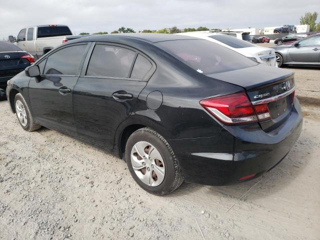 Photo 2 from auction – 2015 HONDA CIVIC LX with VIN 19XFB2F55FE013457
