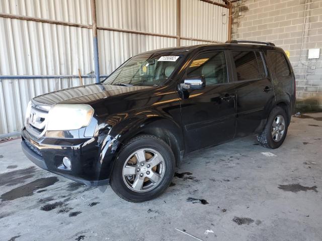 HONDA PILOT EXL 2011 with VIN 5FNYF3H69BB017542 - Photo from auction