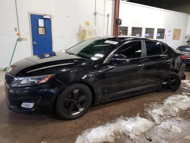 KIA OPTIMA LX 2014 with VIN 5XXGM4A70EG271619 - Photo from auction