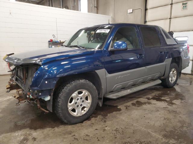 CHEVROLET AVALANCHE 2002 with VIN 3GNEK13T22G245710 - Photo from auction