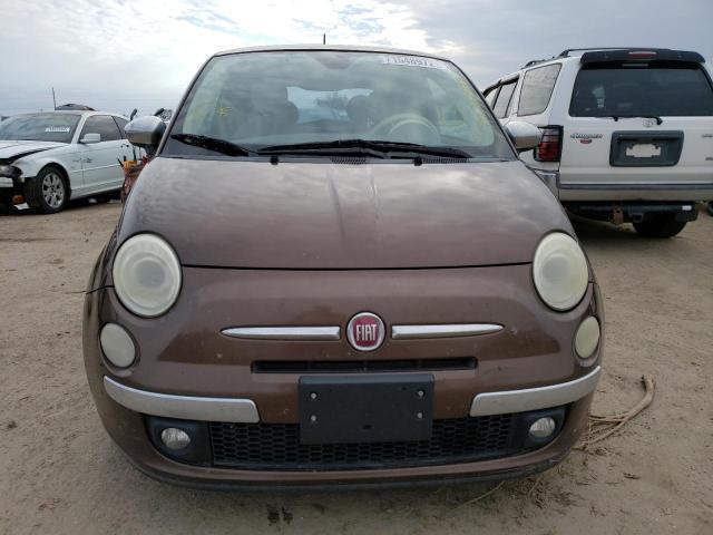 Photo 5 from auction – 2012 FIAT 500 LOUNGE with VIN 3C3CFFCR9CT110551