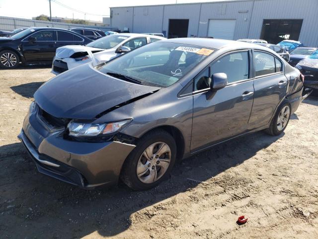 Photo 1 from auction – 2013 HONDA CIVIC LX with VIN 19XFB2F5XDE020224