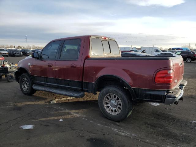 Photo 2 from auction – 2002 FORD F150 SUPER with VIN 1FTRW08L72KD27815