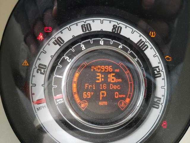 Photo 9 from auction – 2012 FIAT 500 LOUNGE with VIN 3C3CFFCR9CT110551