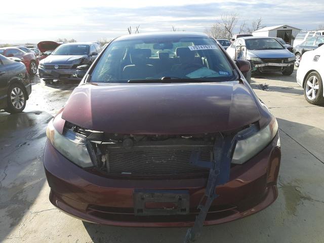 Photo 5 from auction – 2012 HONDA CIVIC LX with VIN 2HGFB2F54CH567798