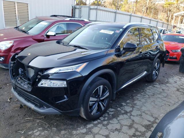 NISSAN ROGUE SL 2021 with VIN 5N1AT3CA2MC823465 - Photo from auction
