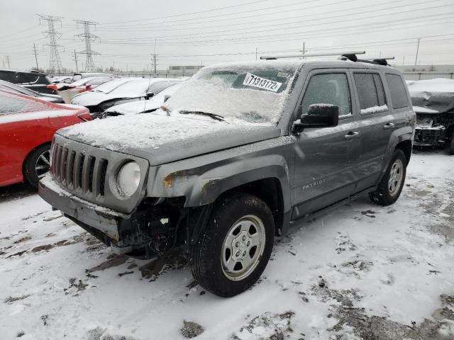 Photo 1 from auction – 2012 JEEP PATRIOT SP with VIN 1C4NJPBA6CD637053