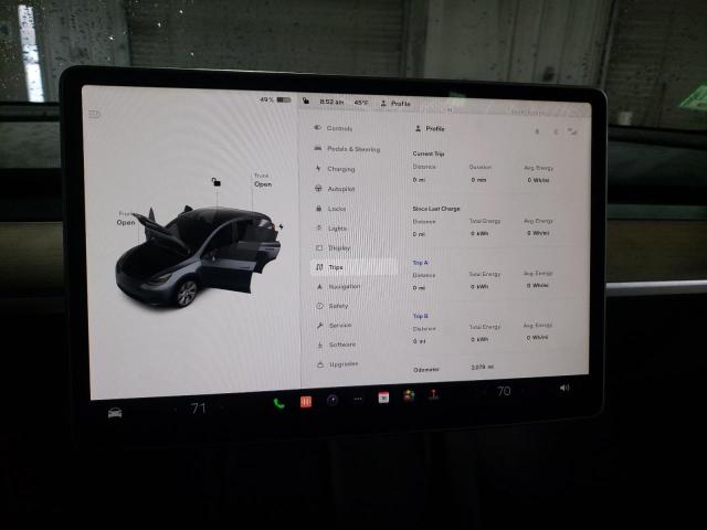 Photo 9 from auction – 2022 TESLA MODEL Y with VIN 7SAYGDEE3NA021556