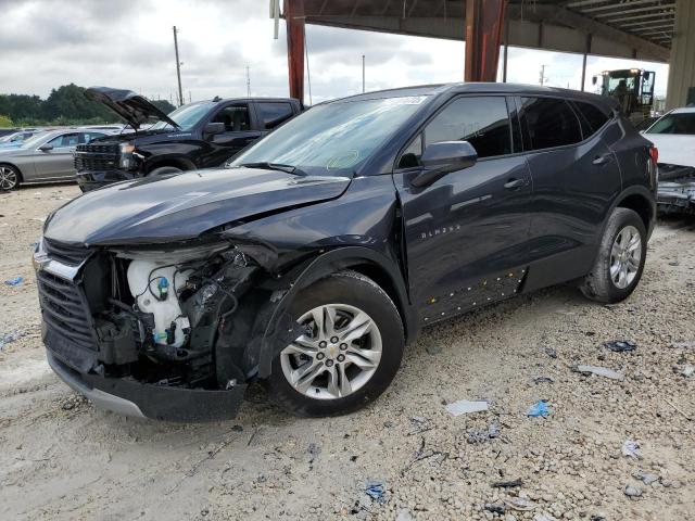 CHEVROLET BLAZER 2LT 2021 with VIN 3GNKBCRSXMS550983 - Photo from auction