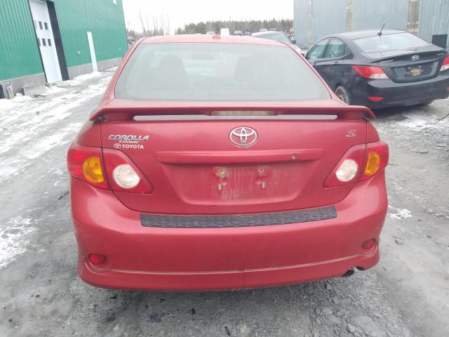 Photo 6 from auction – 2010 TOYOTA COROLLA BA with VIN 2T1BU4EE6AC199961