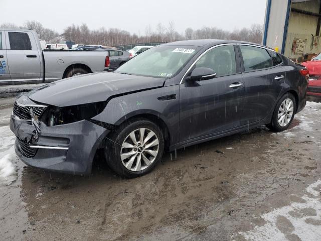 KIA OPTIMA EX 2018 with VIN 5XXGU4L36JG271130 - Photo from auction