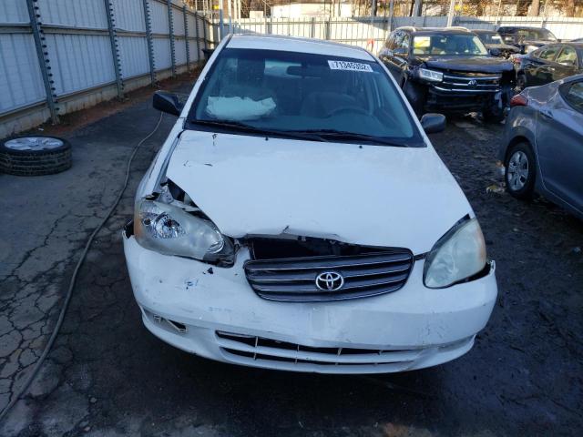 Photo 5 from auction – 2004 TOYOTA COROLLA CE with VIN JTDBR32E742040627