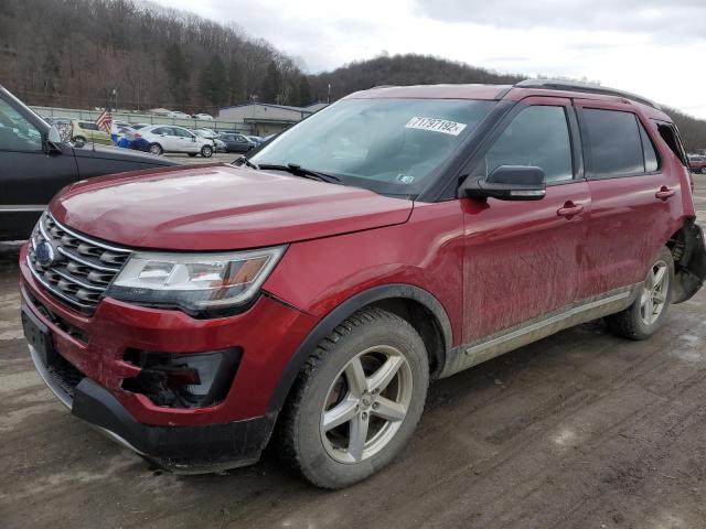 FORD EXPLORER X 2016 with VIN 1FM5K8DHXGGC31645 - Photo from auction