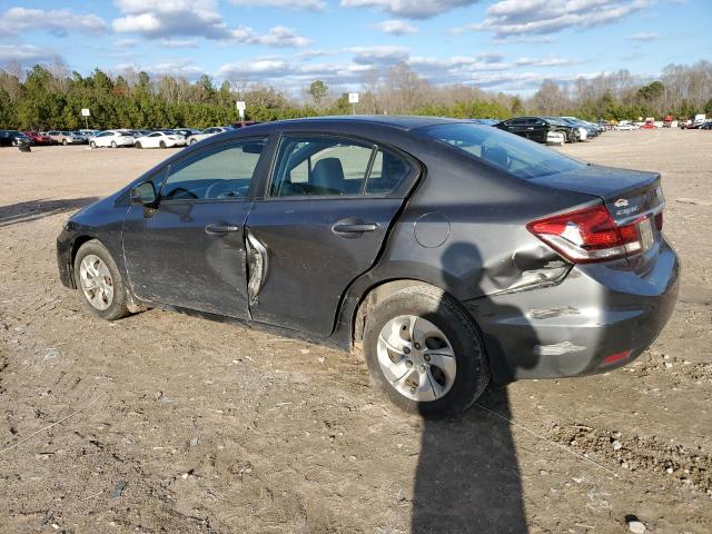 Photo 2 from auction – 2013 HONDA CIVIC LX with VIN 2HGFB2F5XDH545998