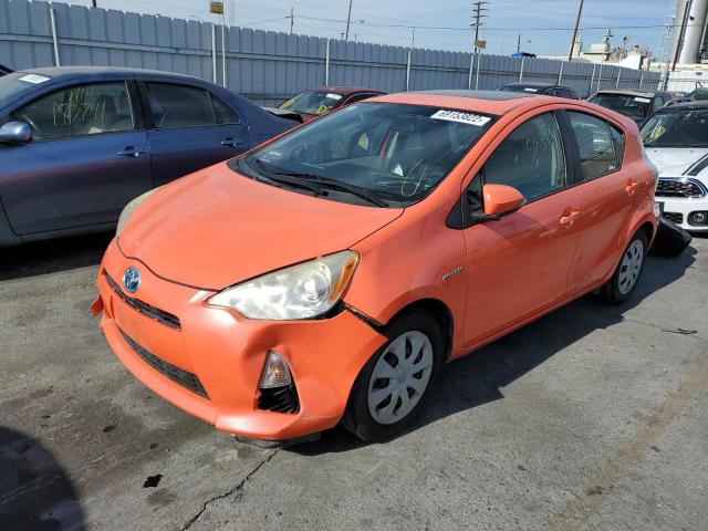 TOYOTA PRIUS C 2012 with VIN JTDKDTB31C1024294 - Photo from auction