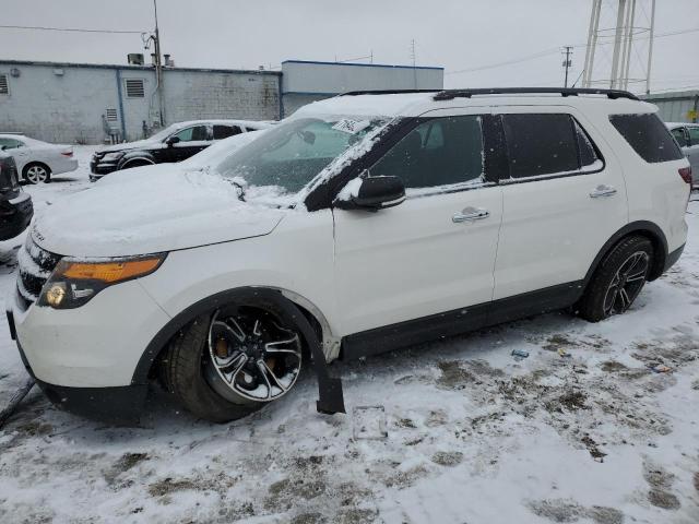 FORD EXPLORER S 2014 with VIN 1FM5K8GT5EGB75210 - Photo from auction