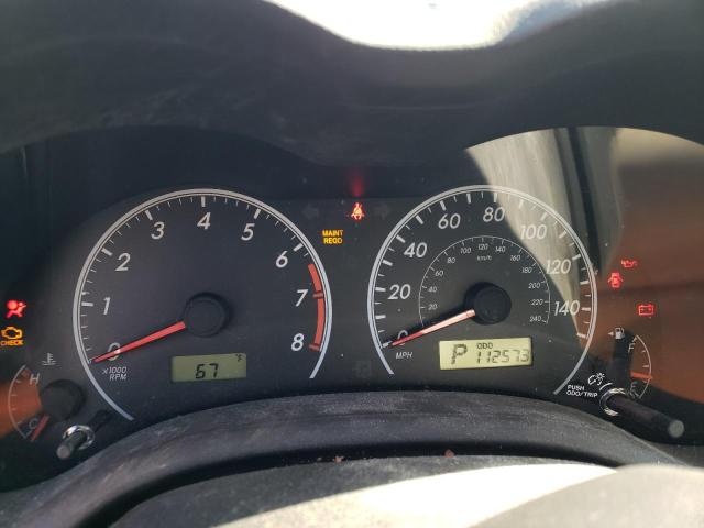 Photo 9 from auction – 2012 TOYOTA COROLLA BA with VIN 5YFBU4EE8CP050311