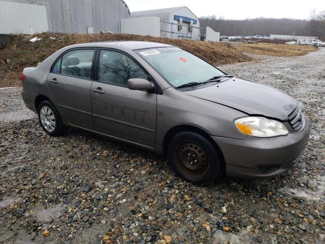 Photo 4 from auction – 2003 TOYOTA COROLLA with VIN 2T1BR38E93C140204