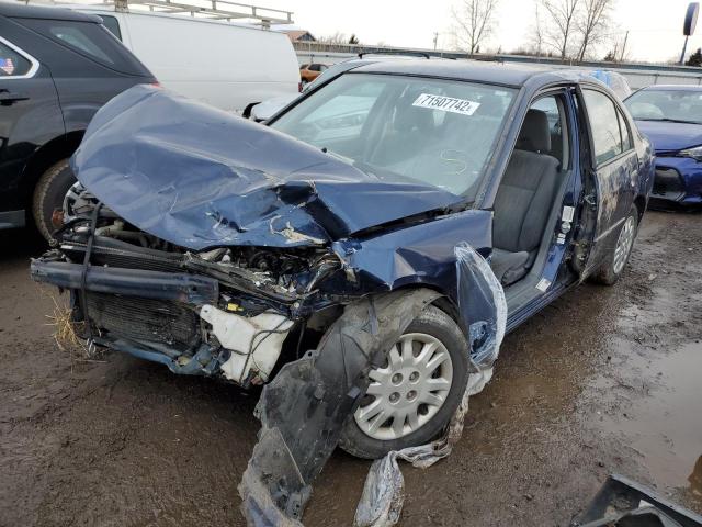 HONDA CIVIC LX 2004 with VIN 2HGES16504H630743 - Photo from auction