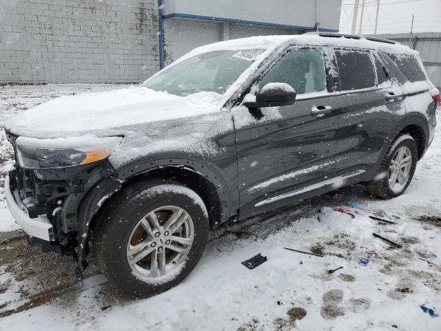 FORD EXPLORER X 2020 with VIN 1FMSK8DH5LGB39663 - Photo from auction