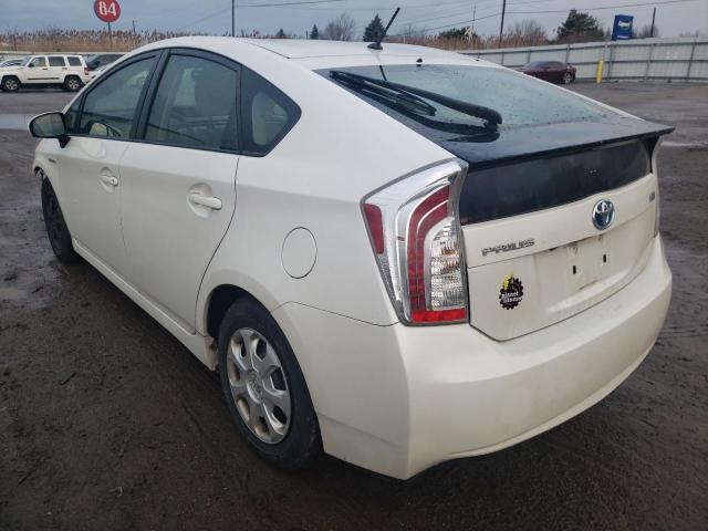 Photo 2 from auction – 2015 TOYOTA PRIUS with VIN JTDKN3DUXF0465340